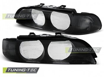 BMW E39 95-00 KLOSZE H7 BLACK SMOKE