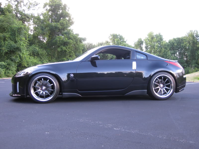 NISSAN 350Z 03-08 URETHANE SIDOKJOL ADDONS L+R [SIX]