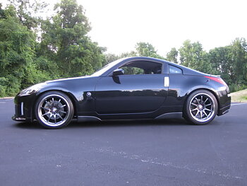NISSAN 350Z 03-08 URETHANE SIDESKIRT ADDONS L+R [SIX]