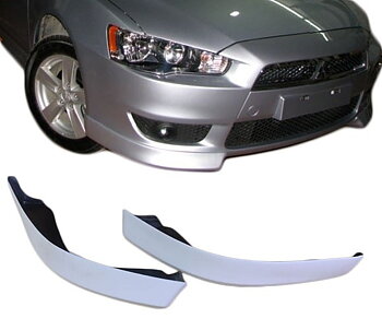 MITSUBISHI LANCER 08-12 OEM STYLE PU FRONT BUMPERLIP ADDONS