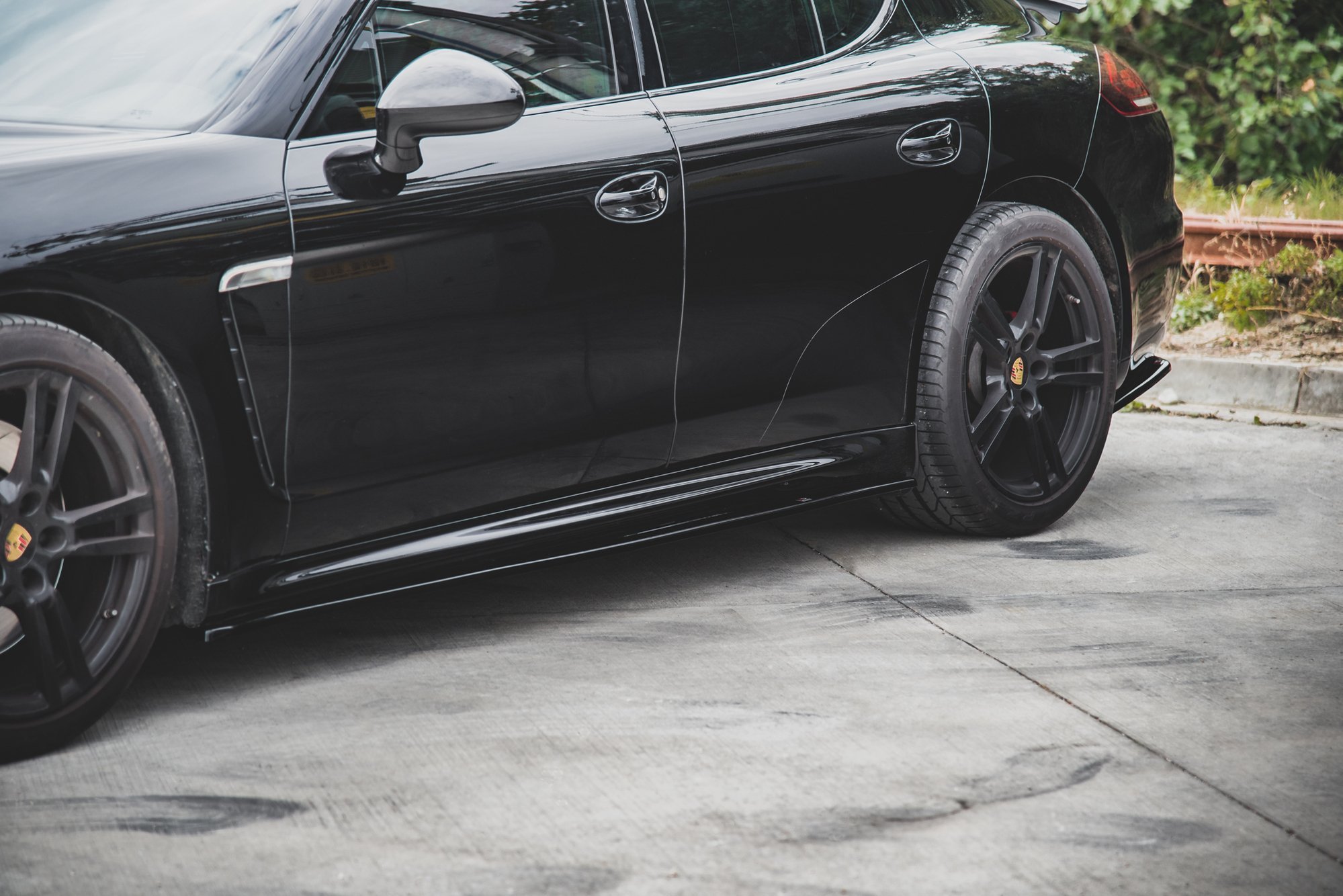 Side Skirts Diffusers V2 Porsche Panamera Turbo 970 Facelift (2013-2016) - 3