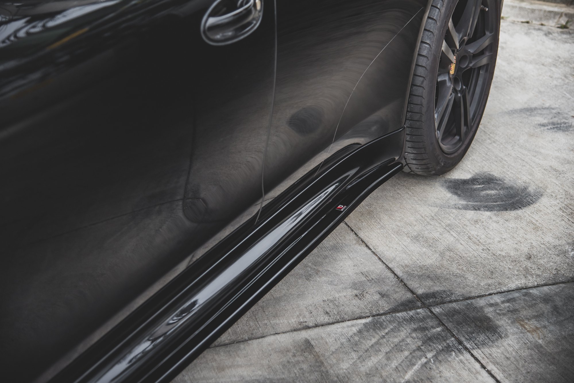 Side Skirts Diffusers V2 Porsche Panamera Turbo 970 Facelift (2013-2016) - 4