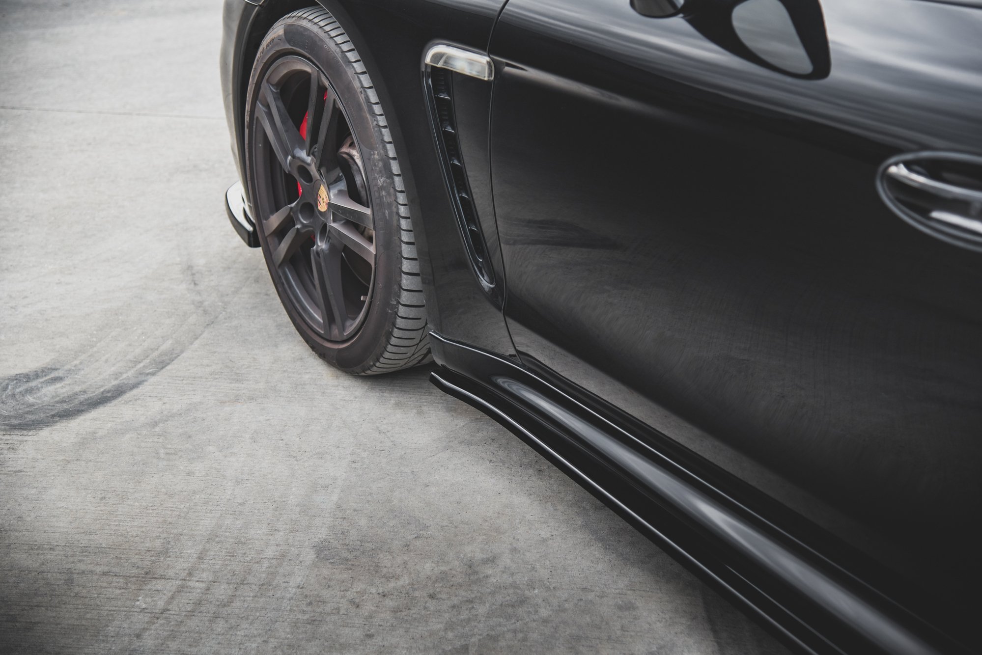 Side Skirts Diffusers V2 Porsche Panamera Turbo 970 Facelift (2013-2016) - 5