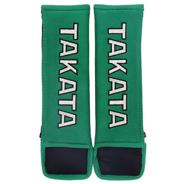TAKATA RACING PAIR OF 3 INCH SHOULDERPADS GREEN