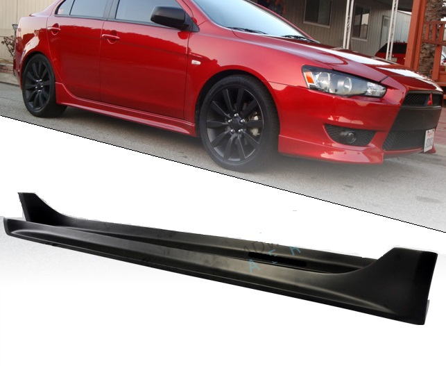 MITSUBISHI LANCER 08-12 OEM STYLE URETHANE SIDOKJOLAR [SIX]