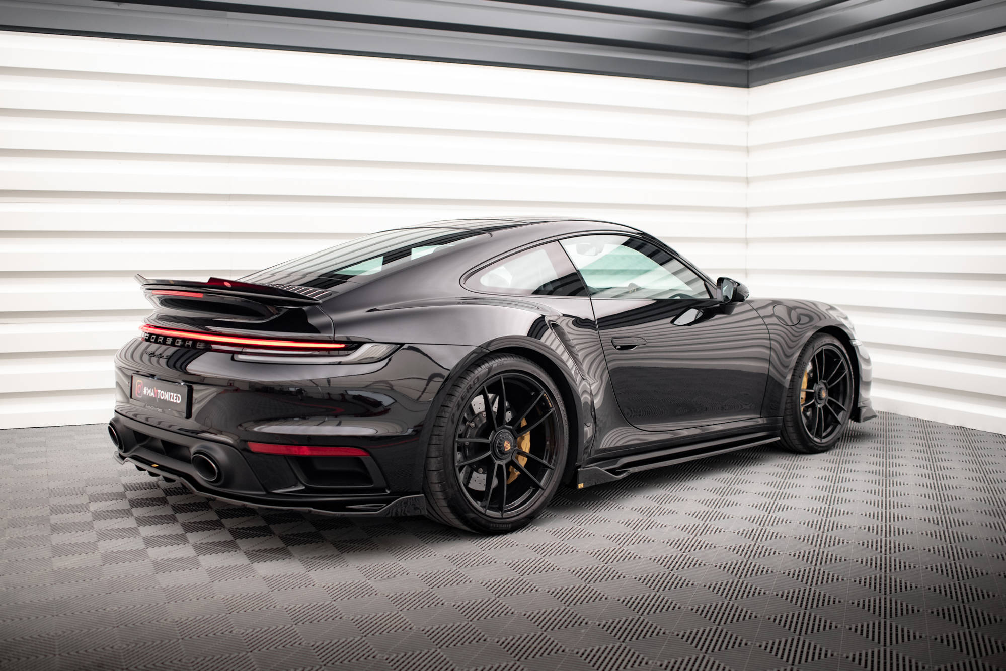 Side Skirts Diffusers Porsche 911 Turbo S 992 - 3