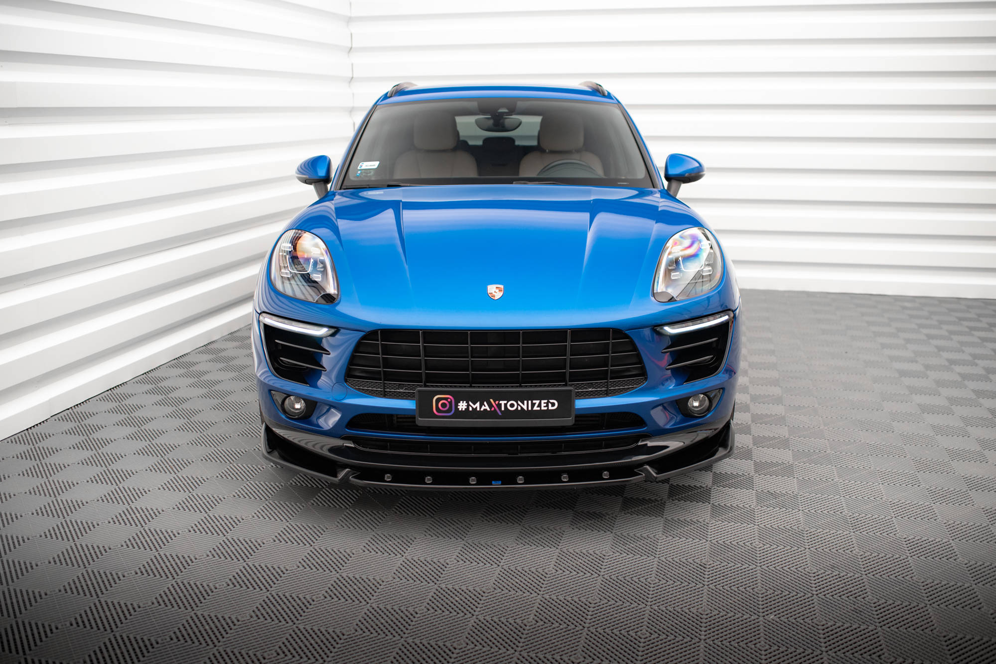 Front Splitter V.2 Porsche Macan Mk1 - 2
