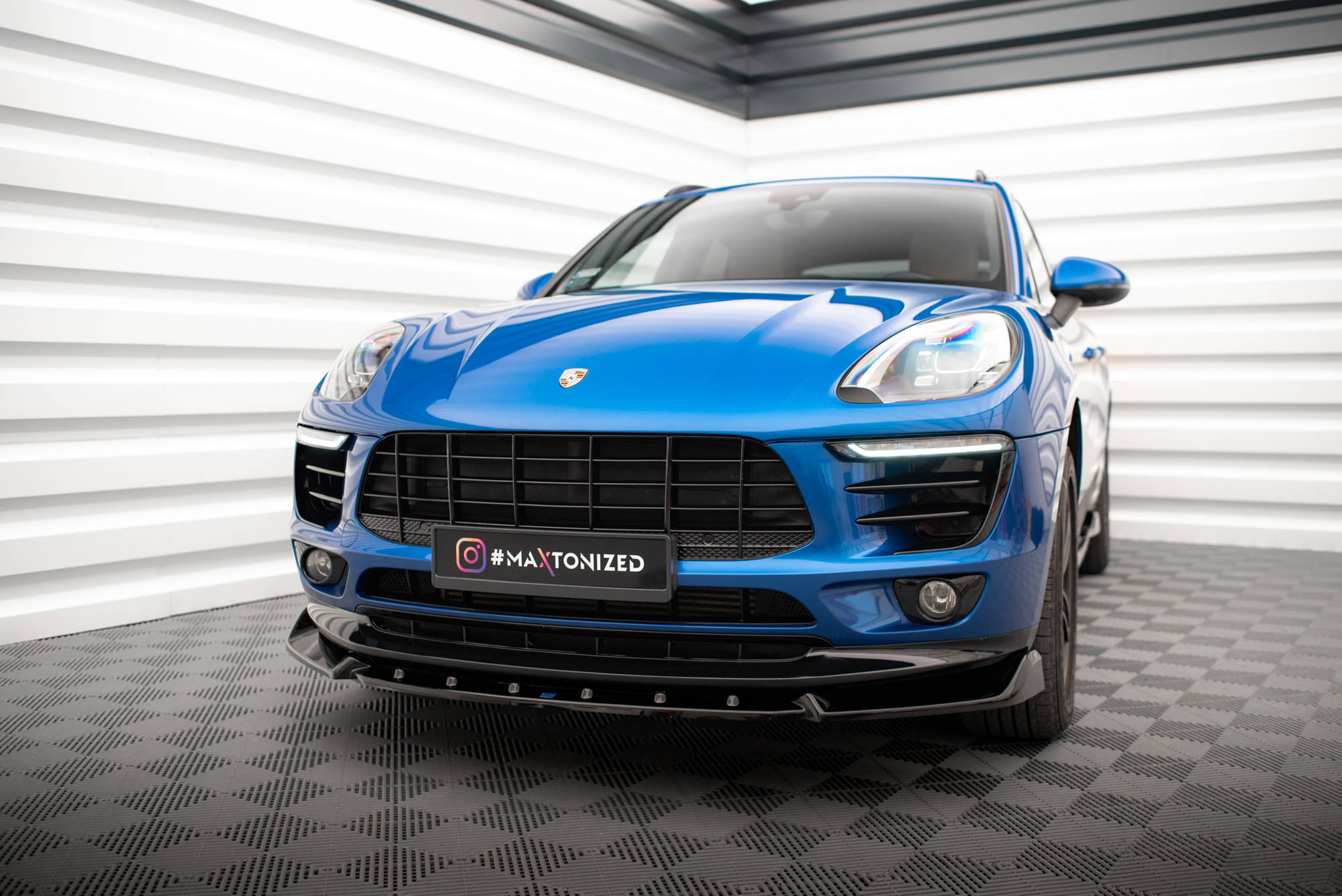 Front Splitter V.2 Porsche Macan Mk1 - 4