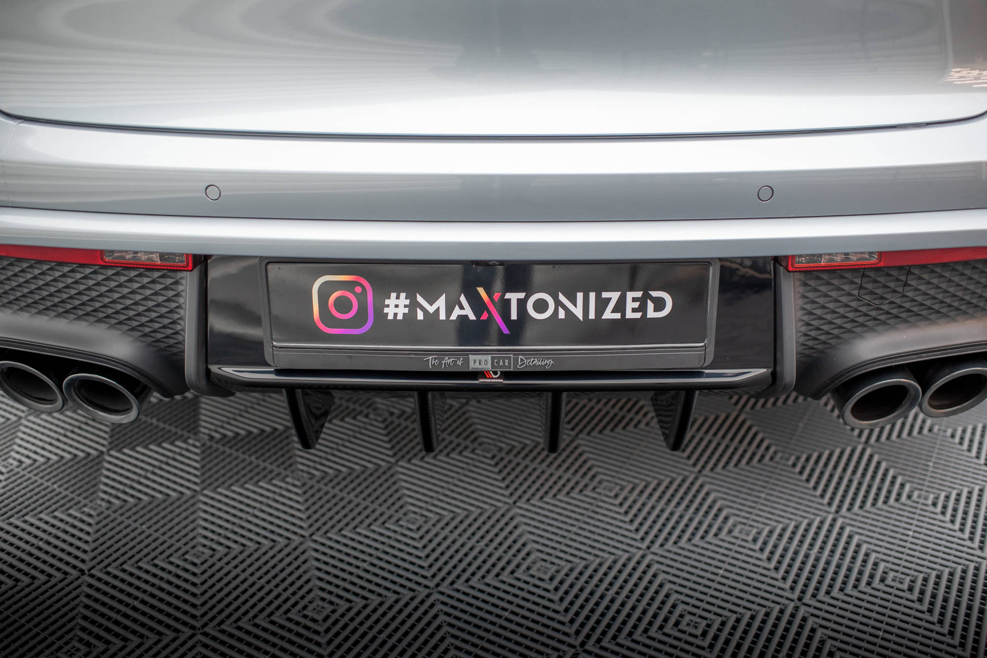 Rear Valance Porsche Macan Mk1 Facelift 2 - 4