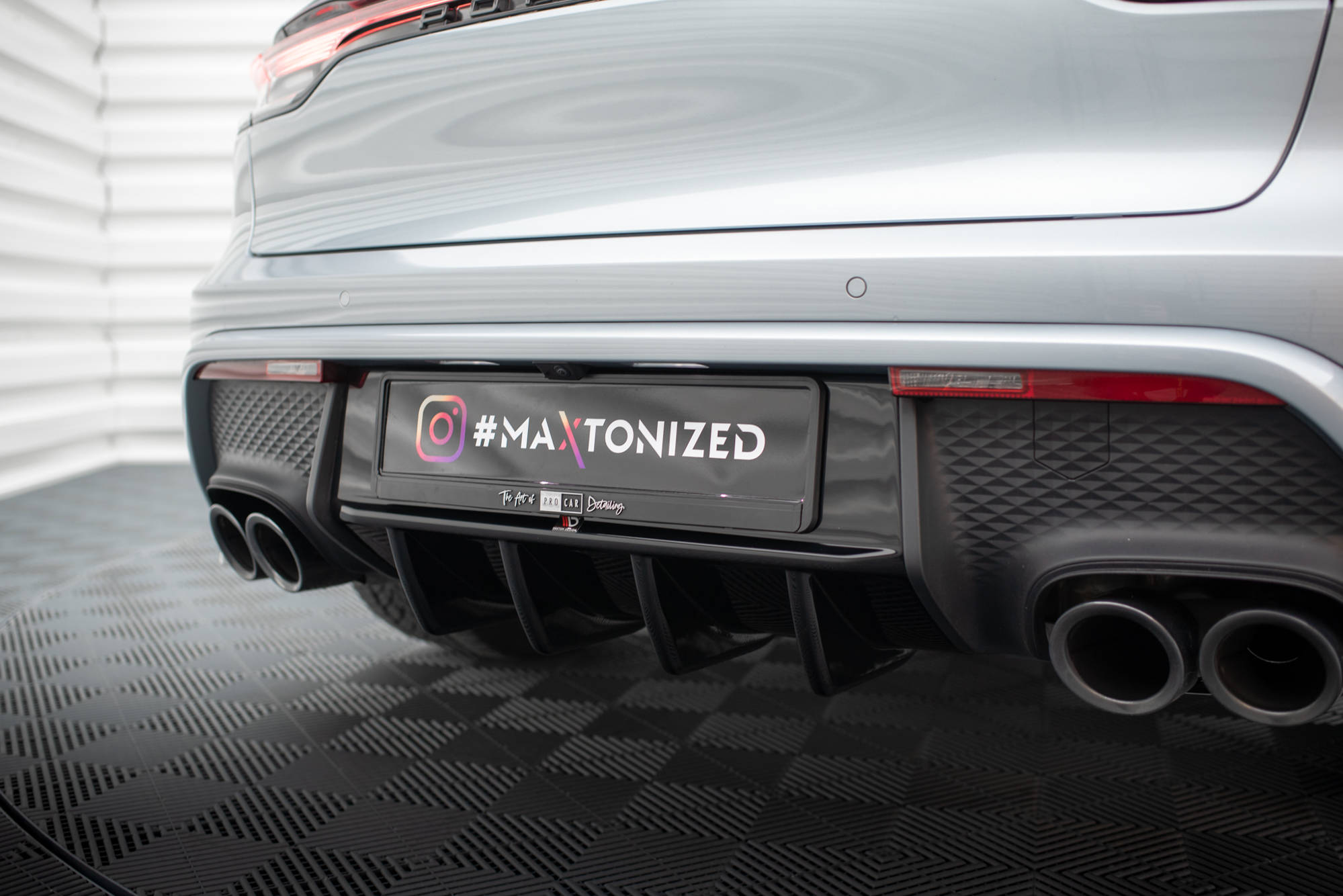Rear Valance Porsche Macan Mk1 Facelift 2 - 3