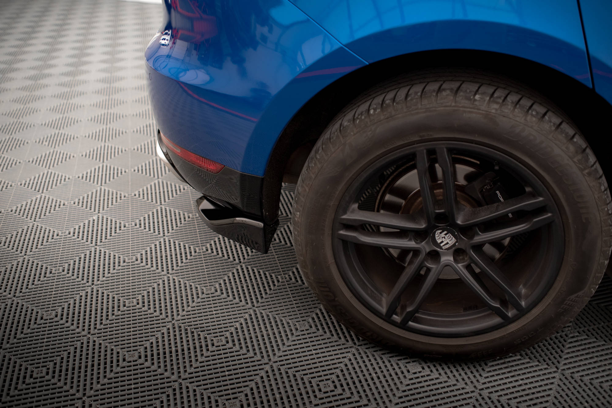 Rear Side Splitters Porsche Macan Mk1 - 4