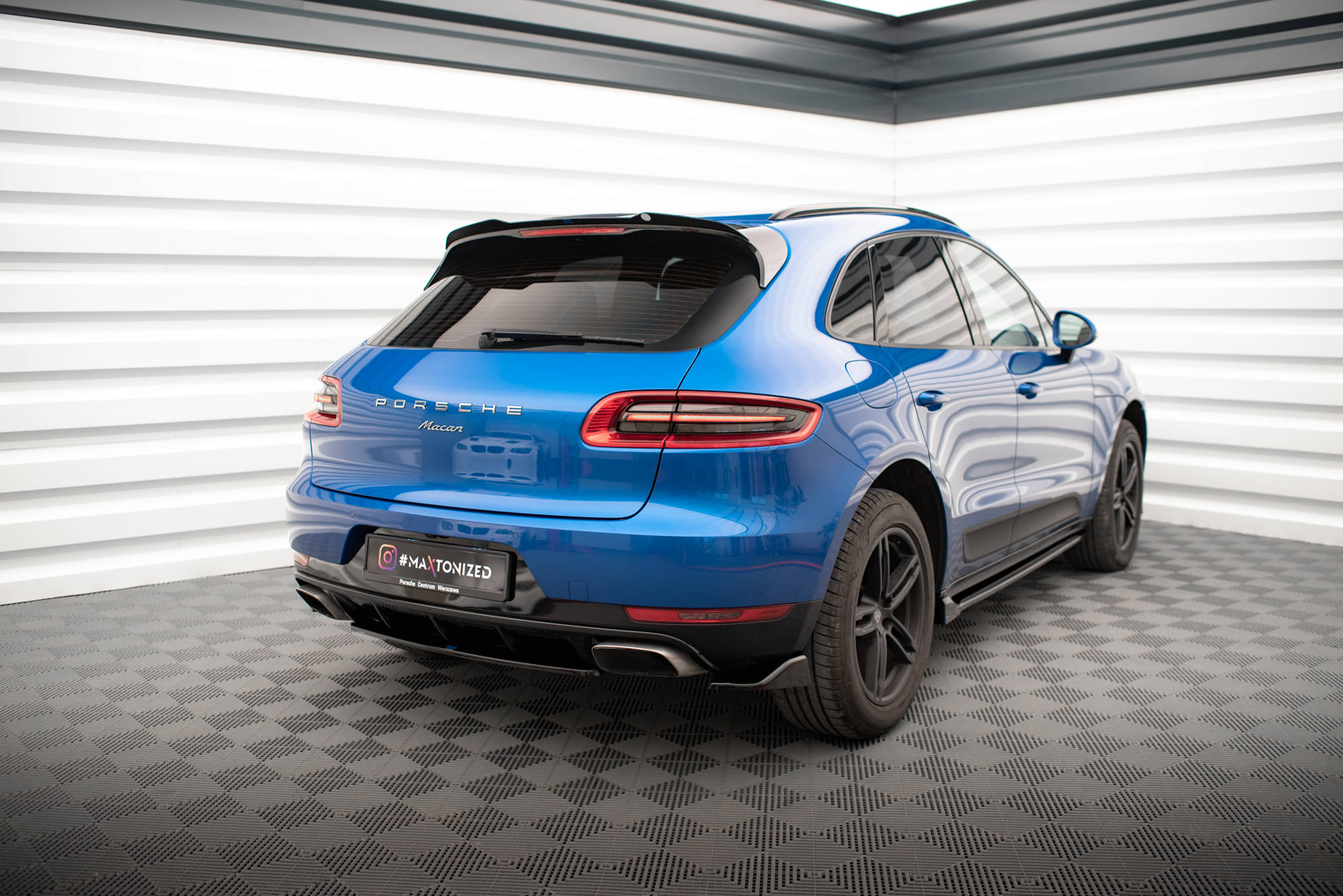 Rear Side Splitters Porsche Macan Mk1 - 2