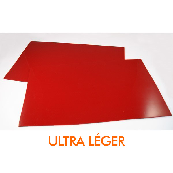 RED 2MM RALLY MUD FLAPS (BY PAIR) - 2