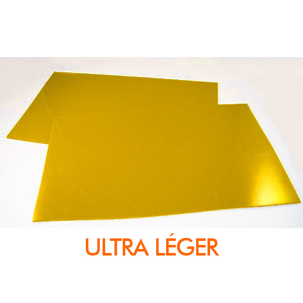 YELLOW 2MM RALLY MUD FLAPS (BY PAIR) - 5