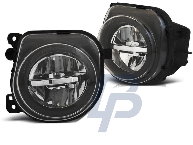 FOGLIGHTS BMW F10, F11, F07 LCI 06.13-16 LED CHROME - 4