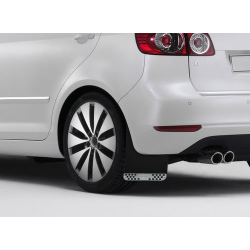 RALLY BLACK MUD FLAPS (BY PAIR) - 2
