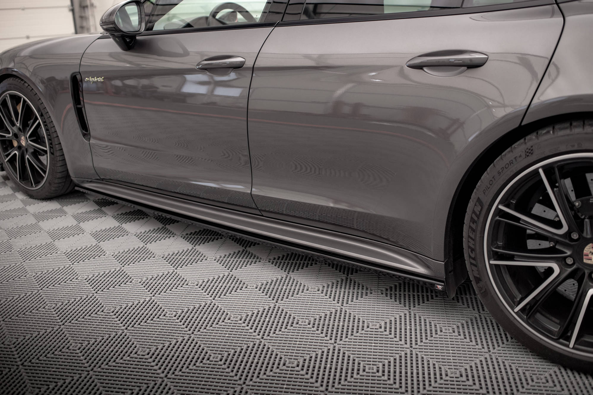 Side Skirts Diffusers Porsche Panamera Turbo S E-Hybrid / Panamera E-Hybrid - 4