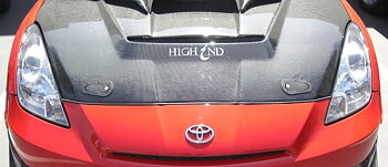 UNIVERSAL AEROCATCH HOOD PINS/FASTENERS WITH LOCK BLACK/RED