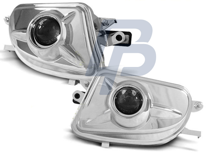 FOGLIGHTS MERCEDES W210 06.99-03.02 / CLK / SLK LENS CHROME - 2
