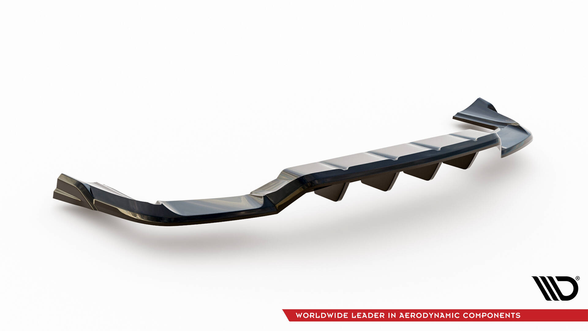 Central Rear Splitter (Vertical Bars) Porsche Cayenne Coupe Mk3 - 4