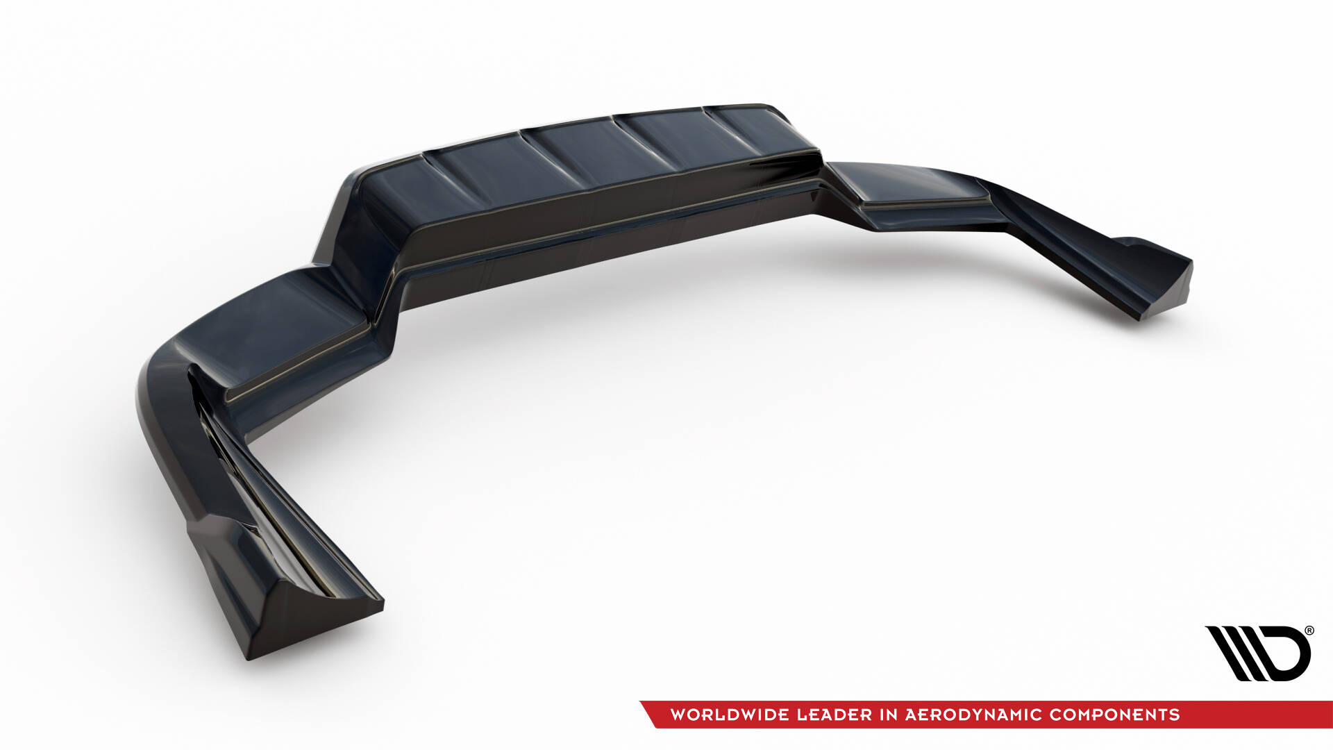 Central Rear Splitter (Vertical Bars) Porsche Cayenne Coupe Mk3 - 5