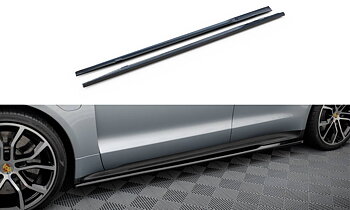 Side Skirts Diffusers Porsche Taycan Sport Design / Taycan 4 Sport Design / Taycan 4S Sport Design / Taycan GTS Sport Design Mk1