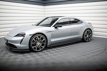 Side Skirts Diffusers Porsche Taycan Sport Design / Taycan 4 Sport Design / Taycan 4S Sport Design / Taycan GTS Sport Design Mk1