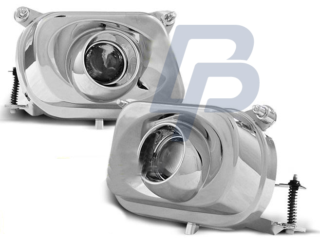 FOGLIGHTS MERCEDES W210 95-05.99 LENS CHROME - 2