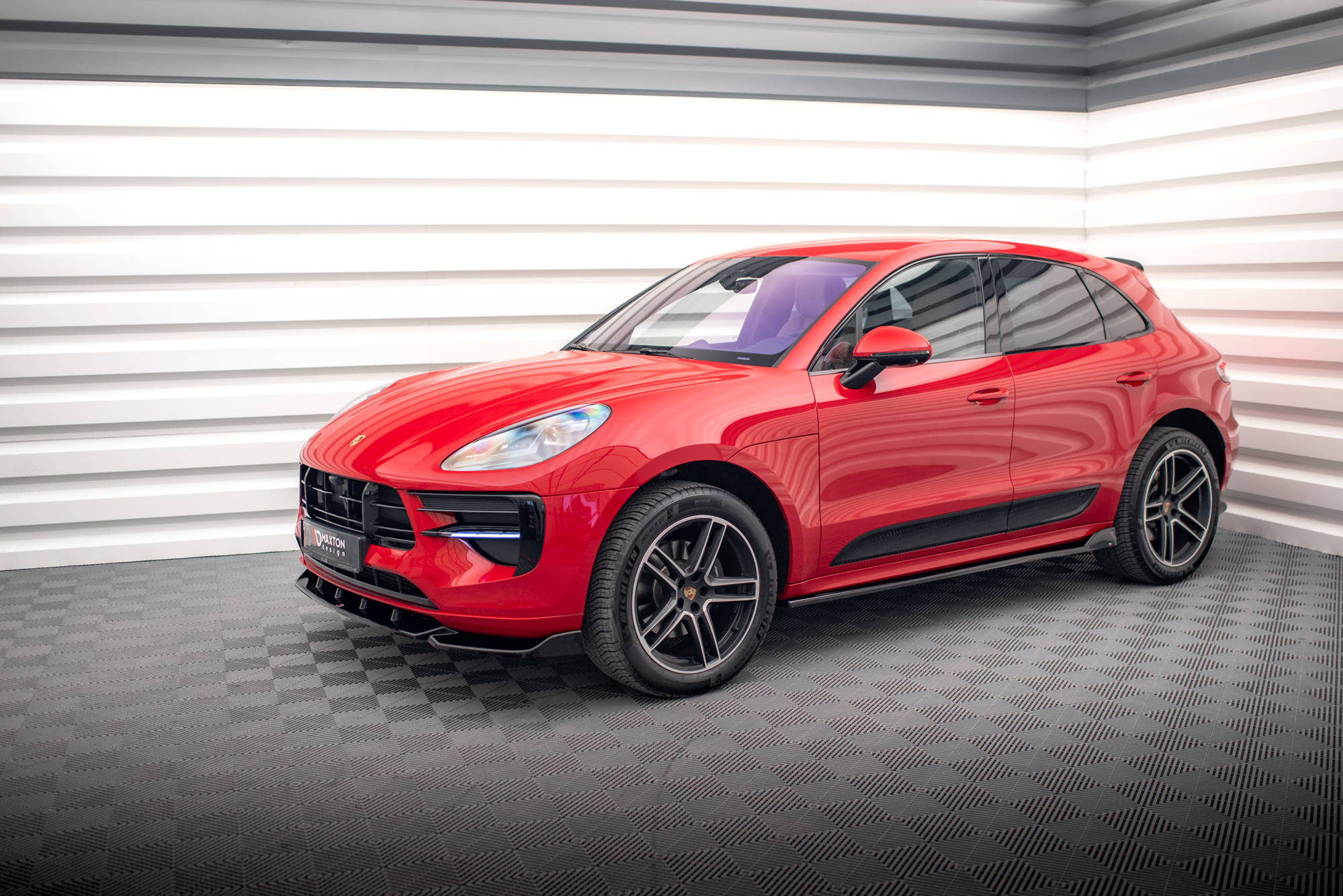Side Skirts Diffusers Porsche Macan GTS / Sport Design Mk1 Facelift - 4