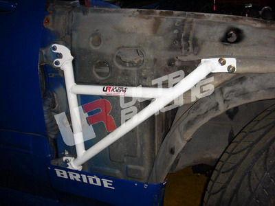 MAZDA RX7 FC 86-91 ULTRARACING 3-POINT FENDER BRACKETS