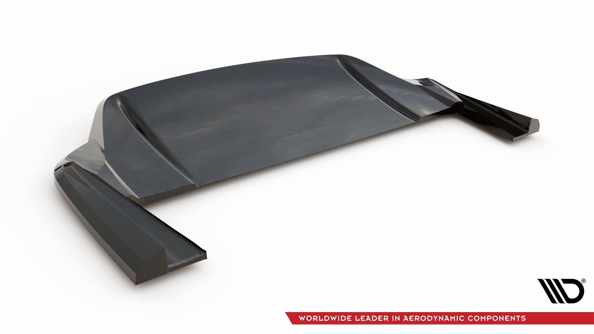 Central Rear Splitter (Vertical Bars) Porsche Taycan / Taycan 4 / Taycan 4S / Taycan GTS Mk1 - 10