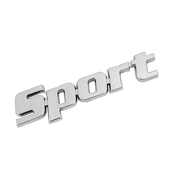 CHROMED 3D EMBLEM - SPORT