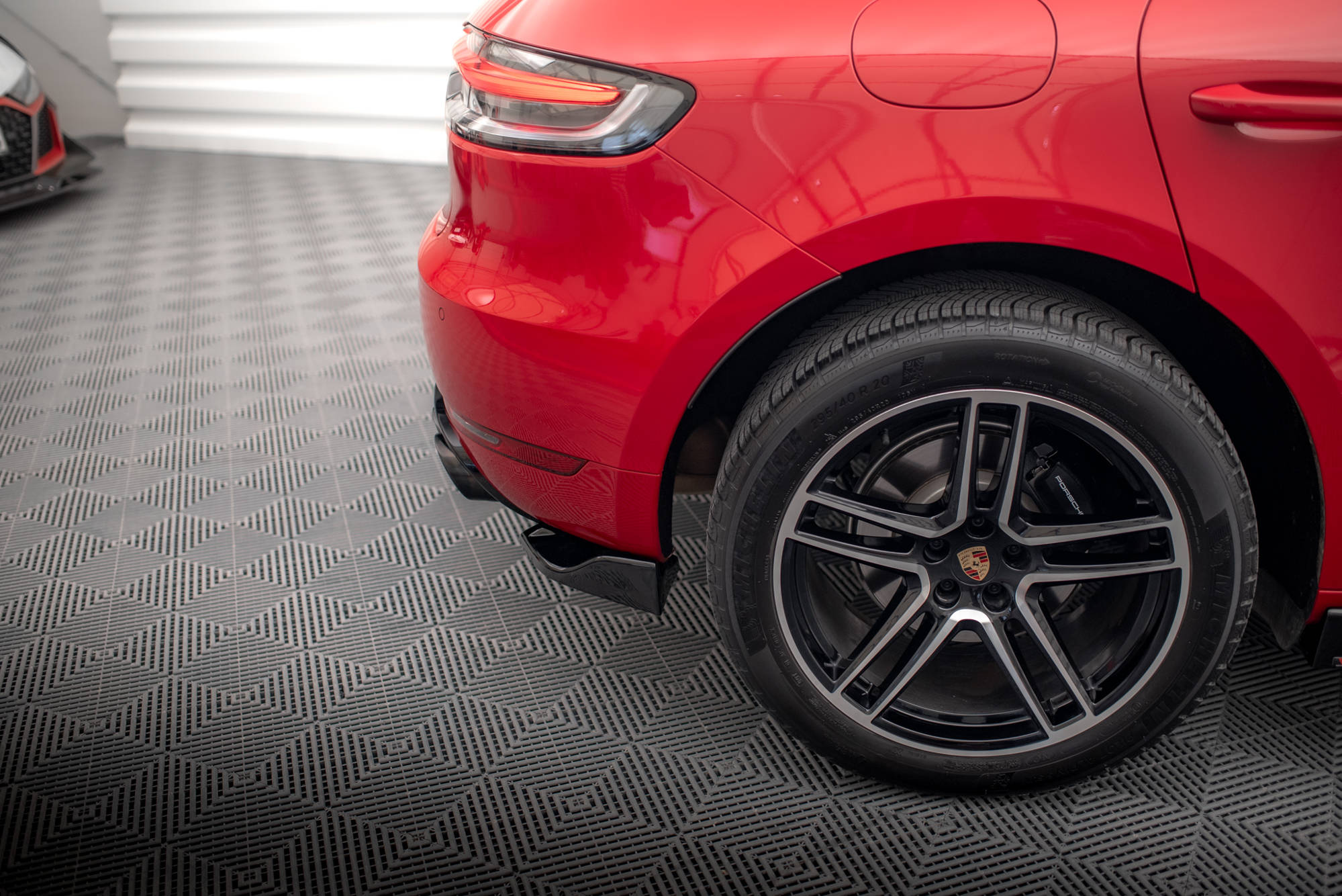 Rear Side Splitters Porsche Macan GTS / Sport Design Mk1 Facelift - 2