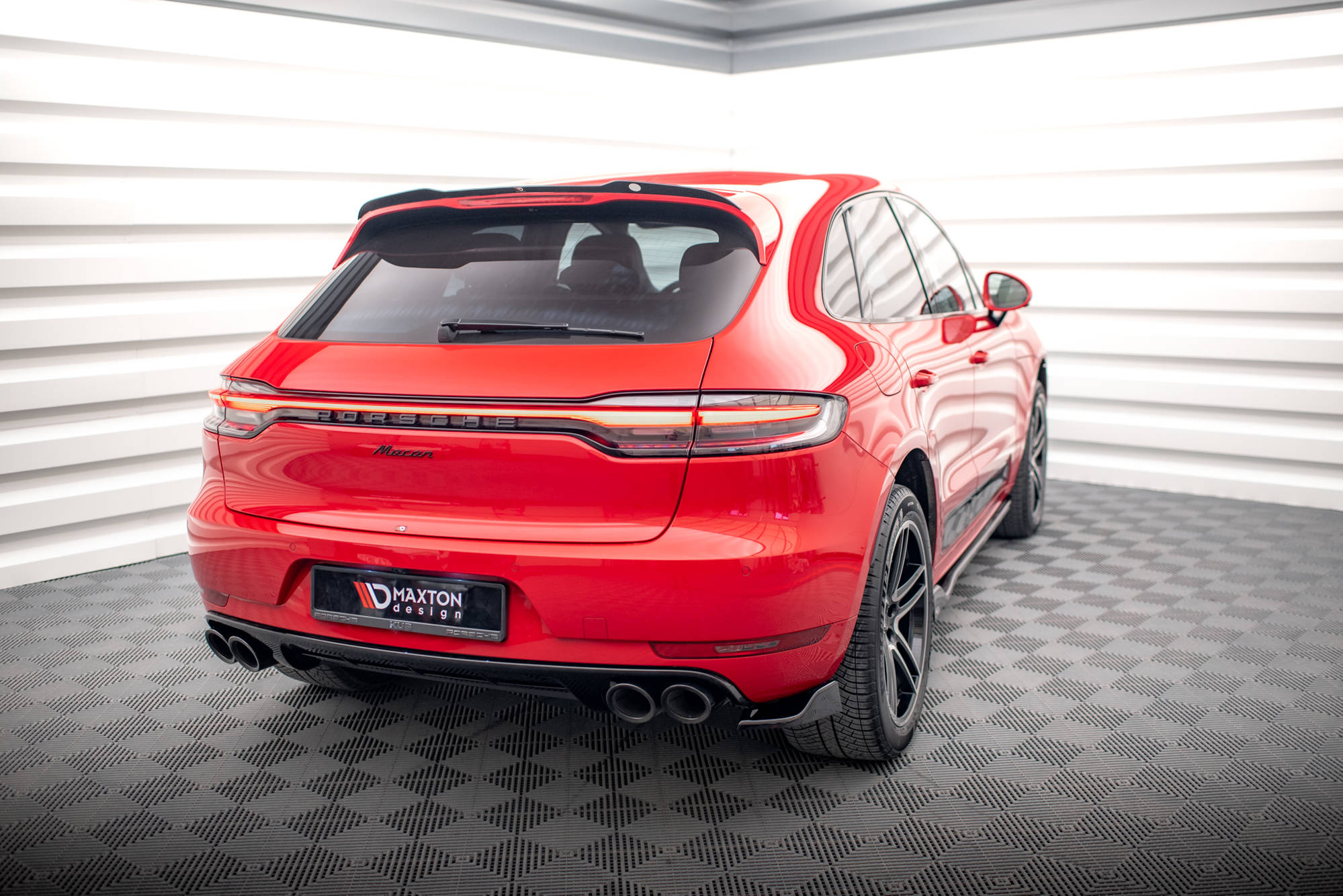 Rear Side Splitters Porsche Macan GTS / Sport Design Mk1 Facelift - 4