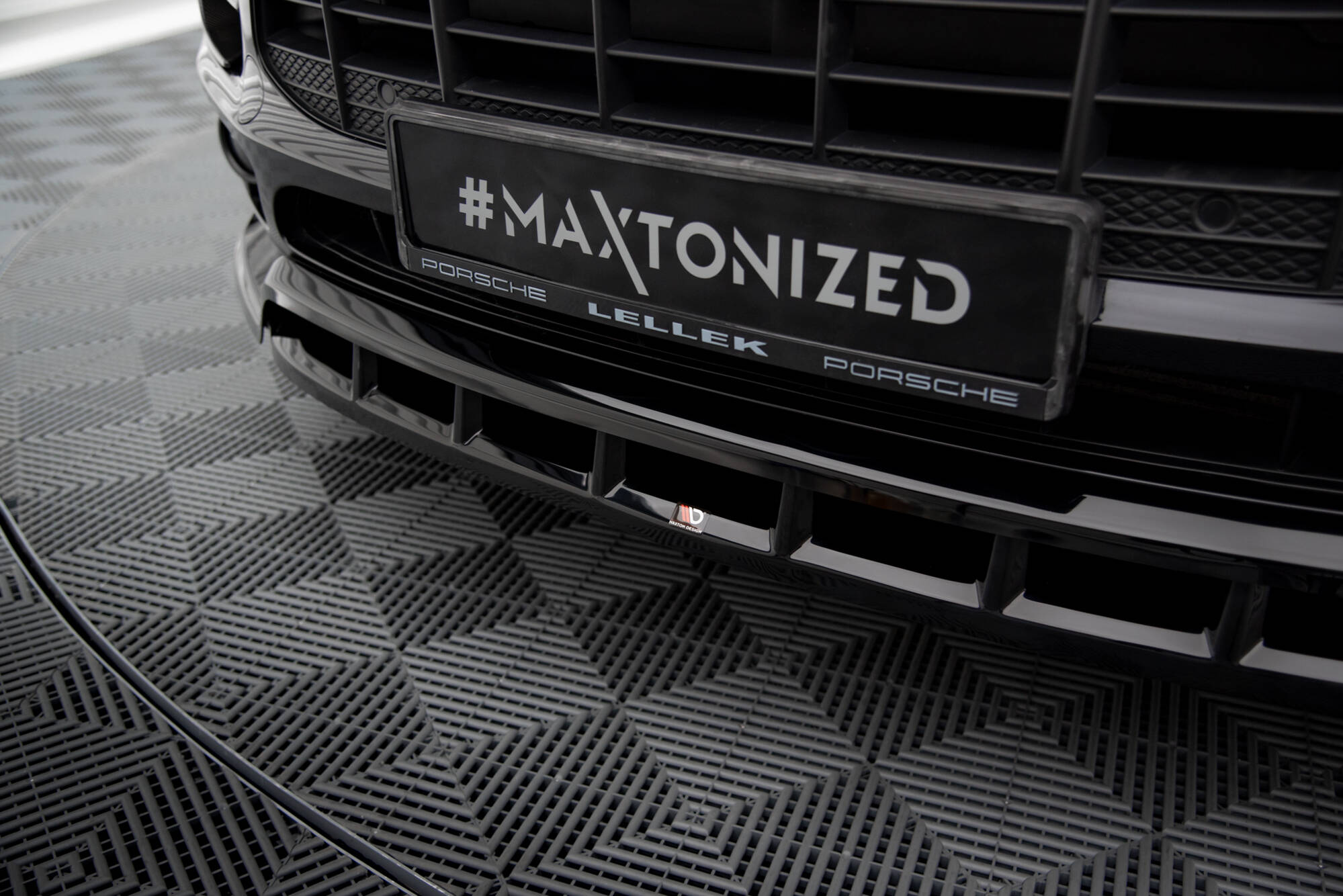Front Splitter V.3 Porsche Macan Mk1 - 4