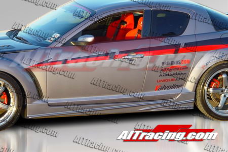 MAZDA RX8 03+ MNT SIDESKIRTS [AIT] - 3