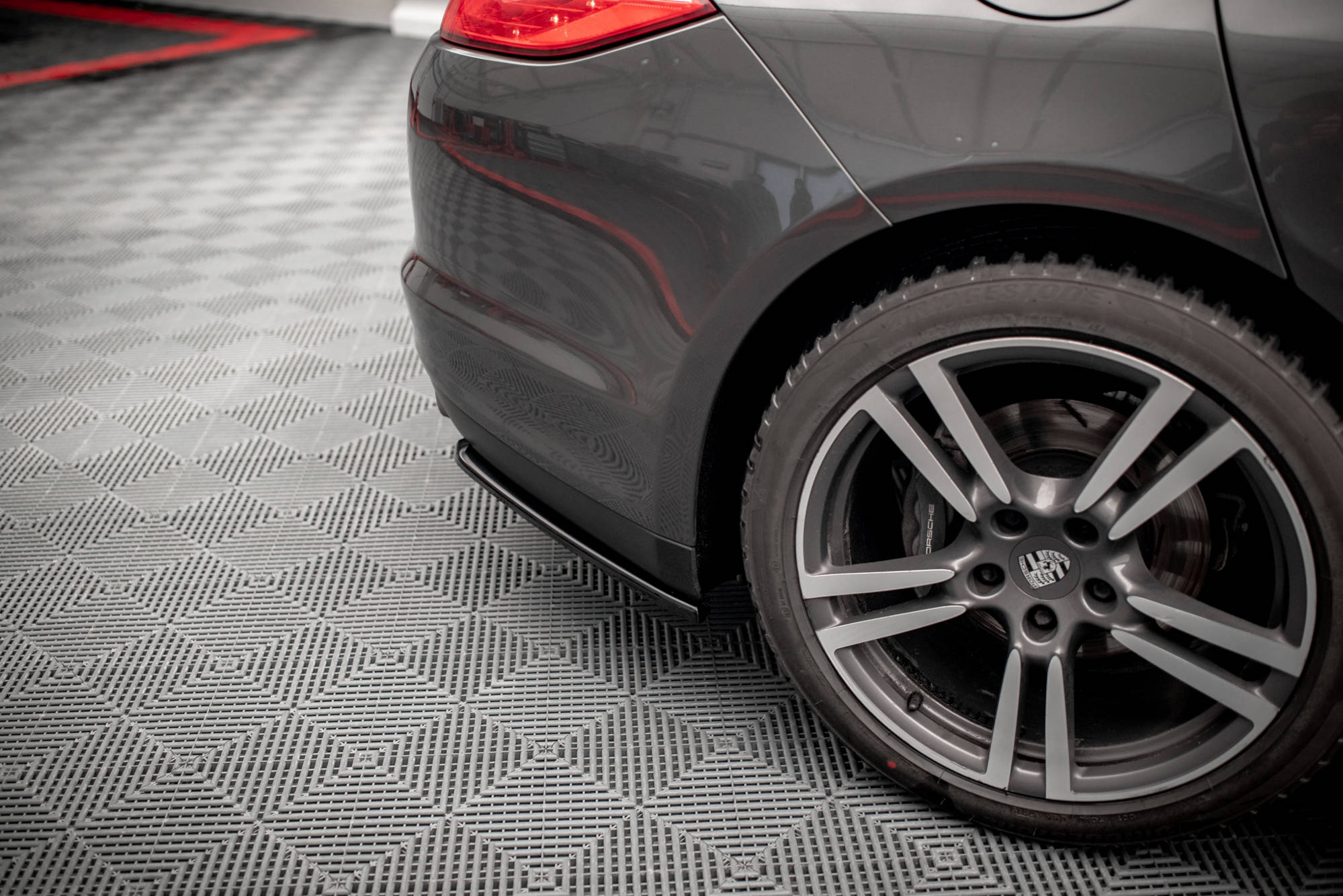 Rear Side Splitters Porsche Panamera / Panamera Diesel 970 - 2