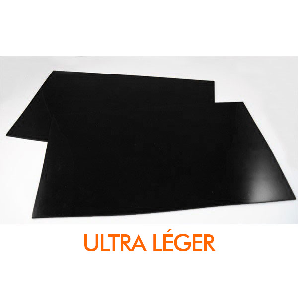 BLACK 2MM RALLY MUD FLAPS (BY PAIR) - 3