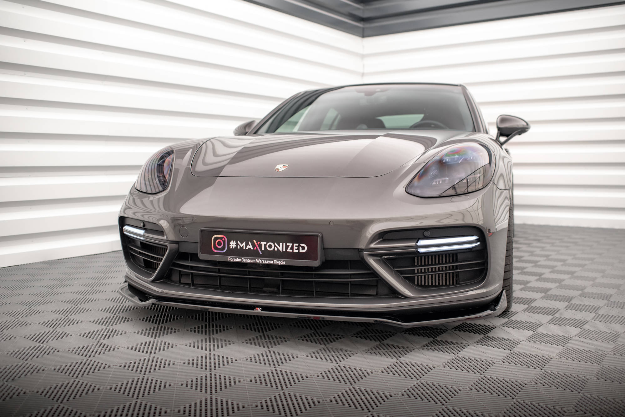 Front Splitter V.2 Porsche Panamera Turbo S E-Hybrid - 4