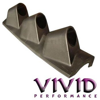 HONDA CIVIC/CRX 88-91 VIVID A-PILLAR TRIPLE GAUGE POD ADDON