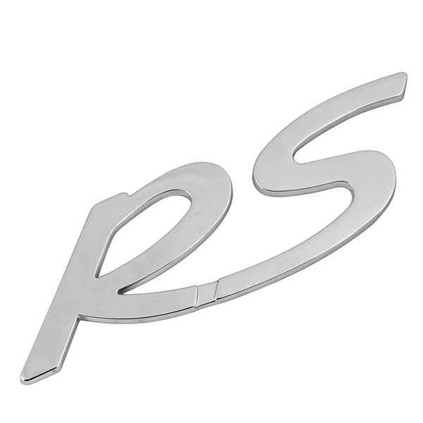 CHROMED 3D EMBLEM - RS - 2