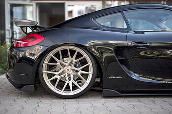 Rear Side Splitters Porsche Cayman MK2 981C (2013-)