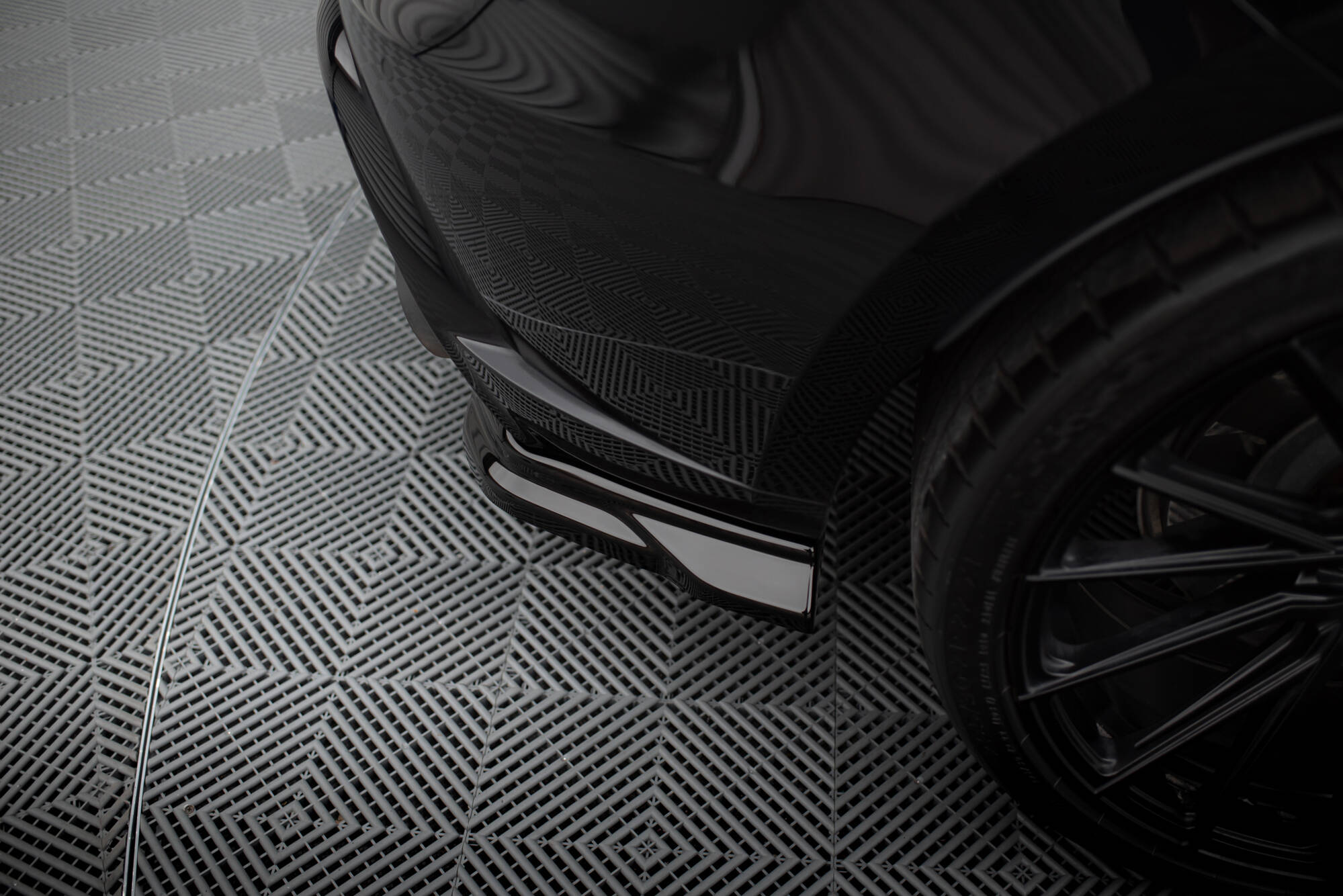 Rear Side Splitters Porsche Macan GTS Mk1 Facelift 2 - 4