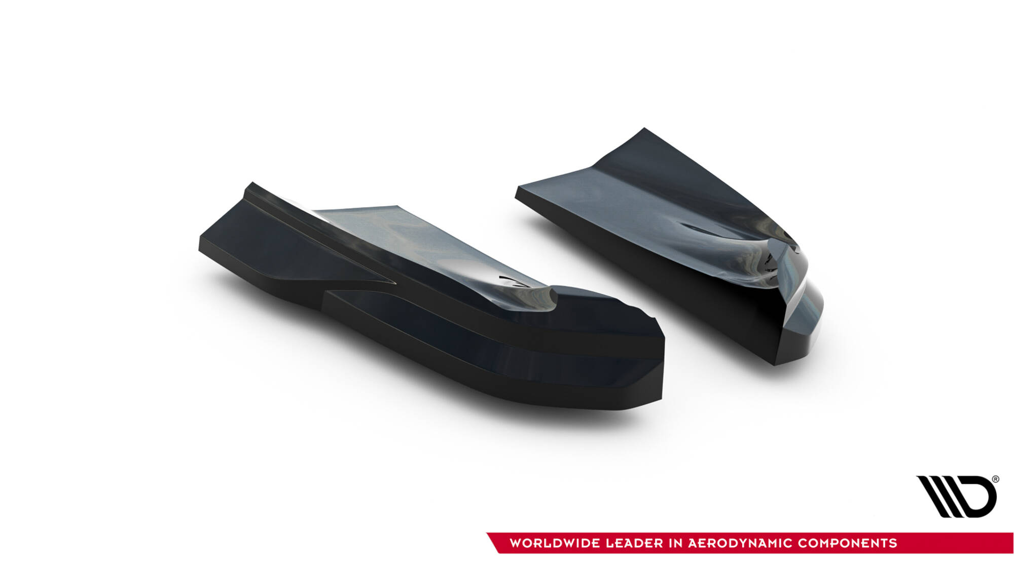 Rear Side Splitters Porsche Macan GTS Mk1 Facelift 2 - 5