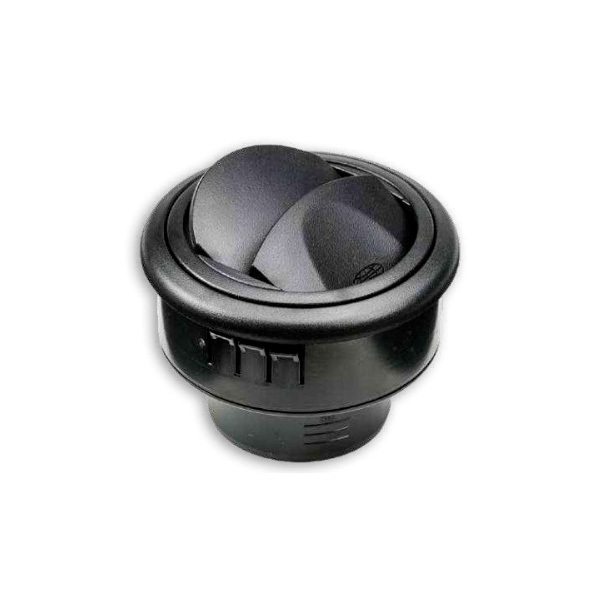 AIR VENT 2 SHUTTERS DIAM. 45MM BLACK