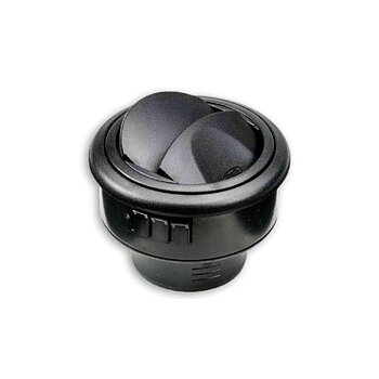 AIR VENT 2 SHUTTERS DIAM. 45MM BLACK