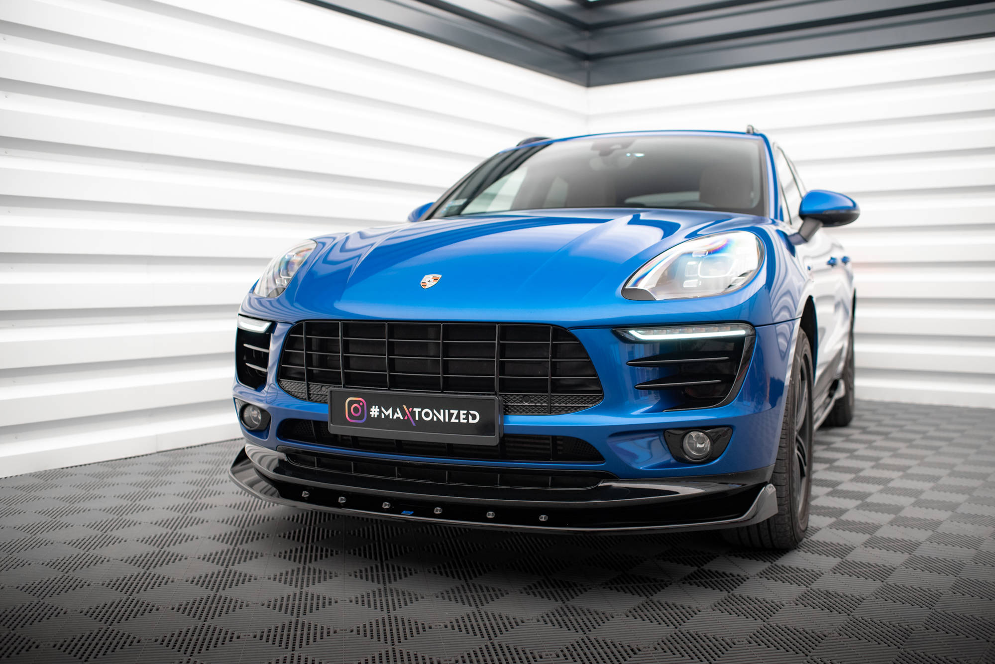 Front Splitter V.1 Porsche Macan Mk1 - 4