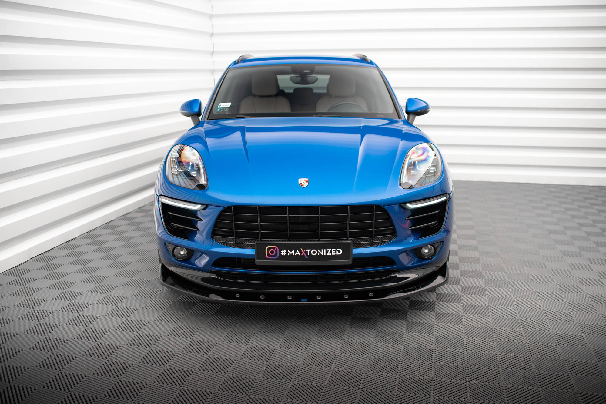 Front Splitter V.1 Porsche Macan Mk1 - 2