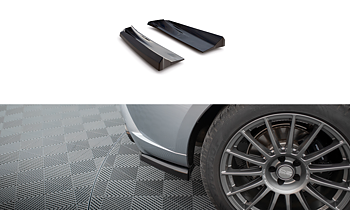 Rear Side Splitters Porsche Macan Mk1 Facelift 2