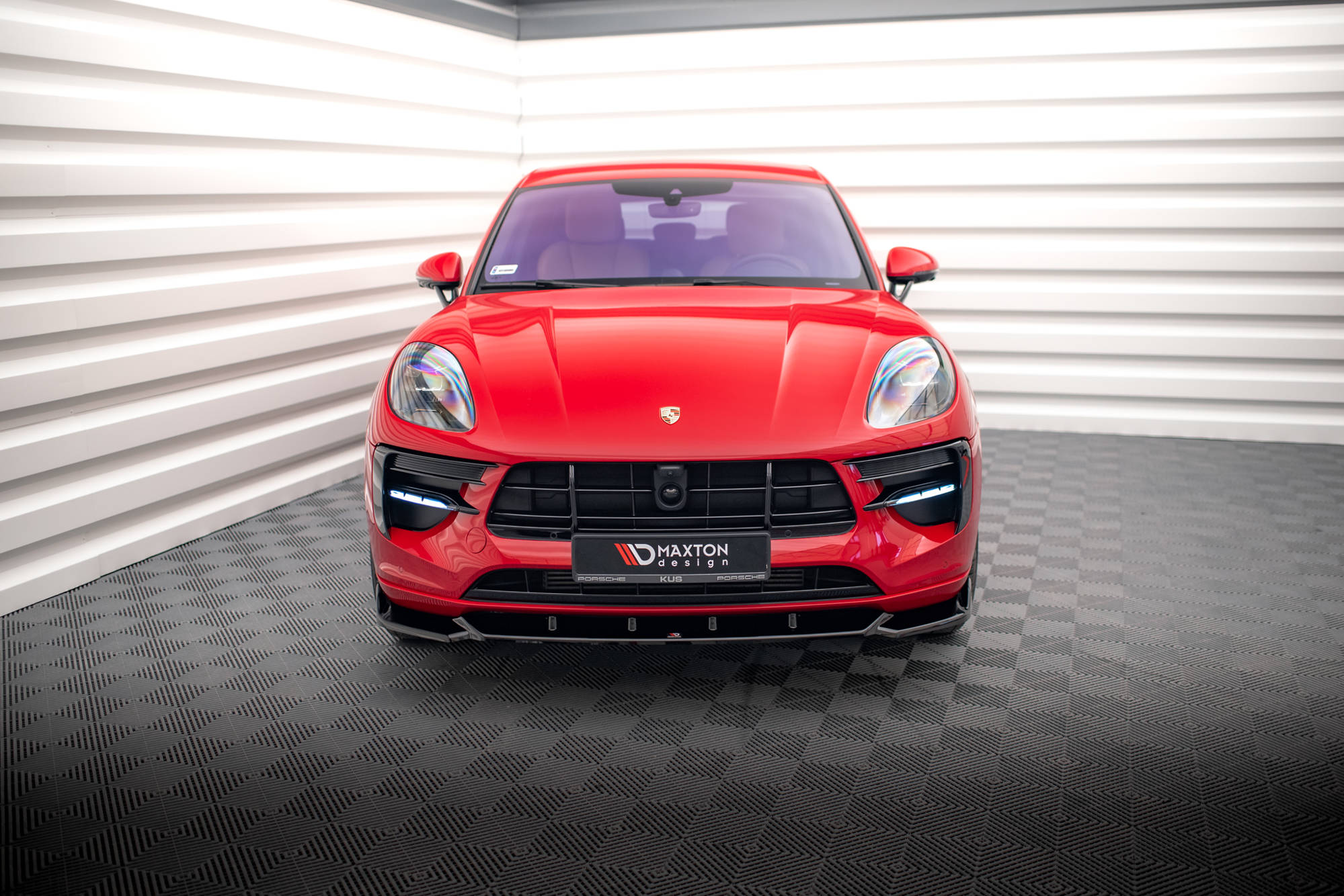 Front Splitter V.1 Porsche Macan GTS / Sport Design Mk1 Facelift - 2